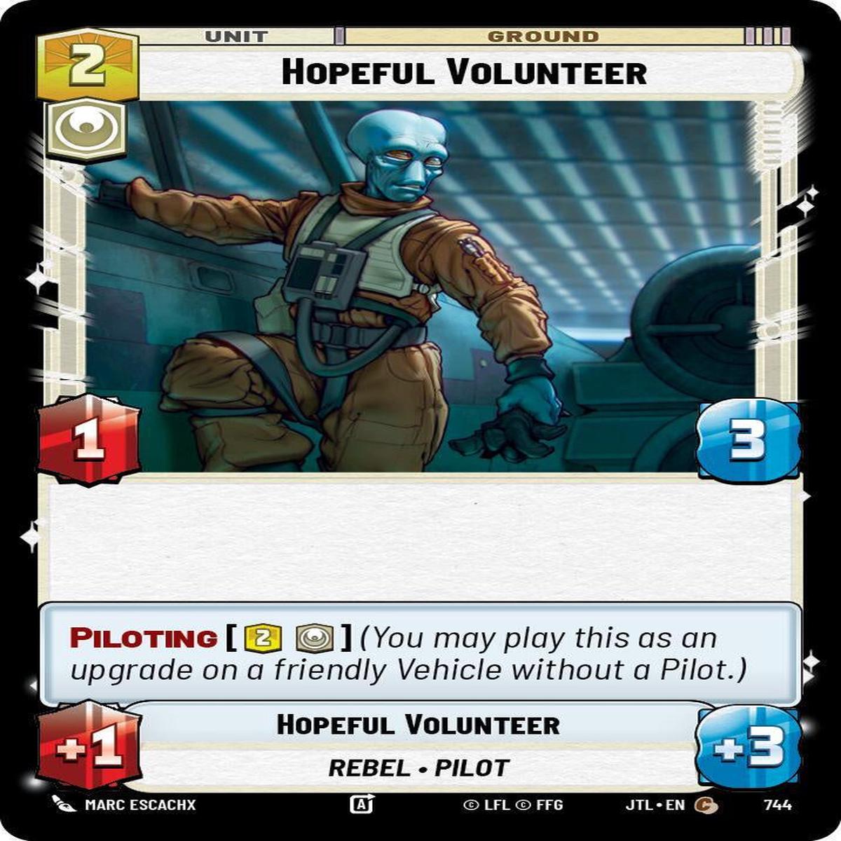 SWU - Hopeful Volunteer (744) (Foil)