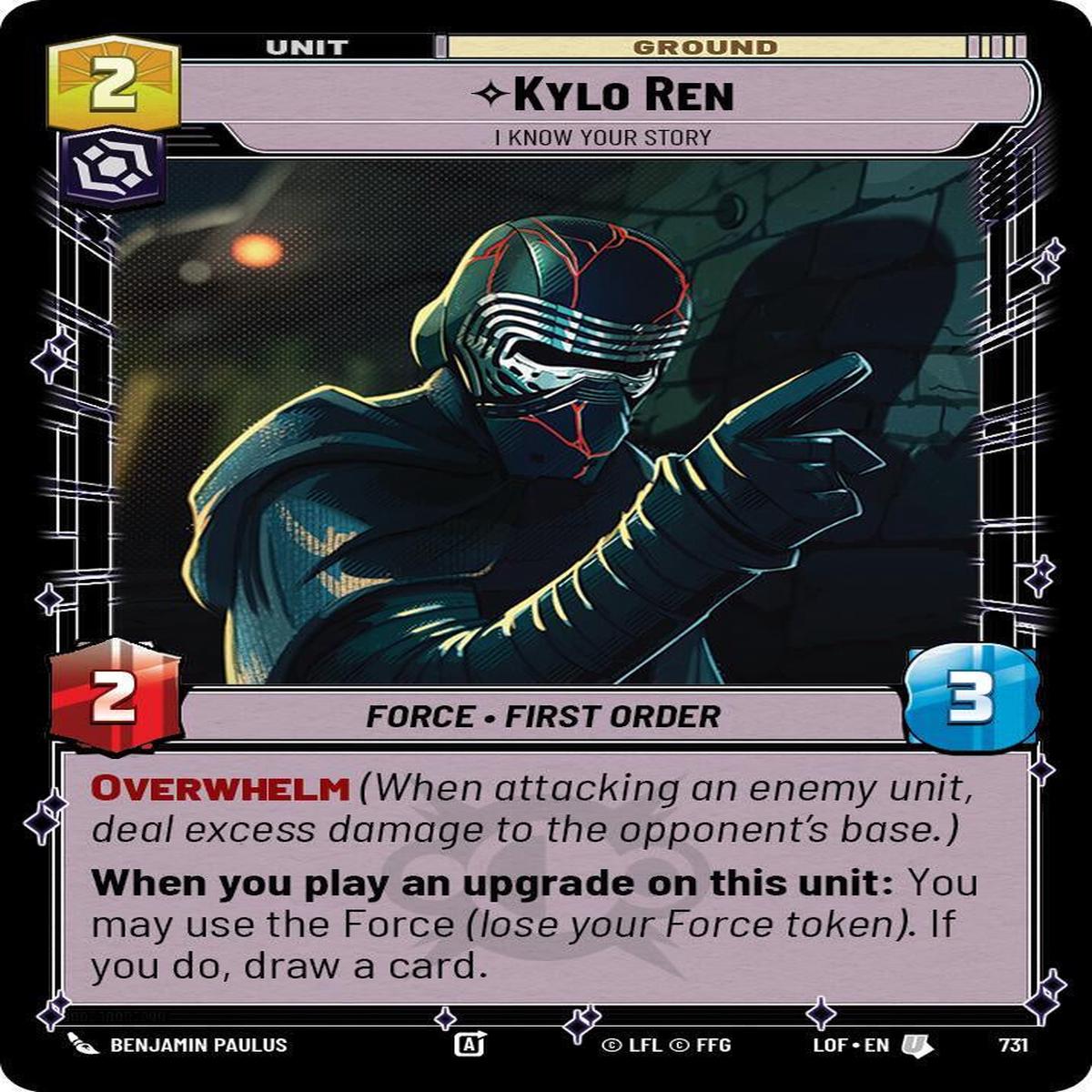 SWU - Kylo Ren - I Know Your Story (731) (Foil)