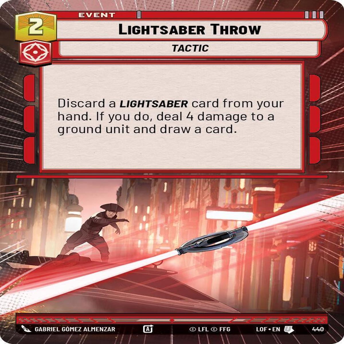 SWU - Lightsaber Throw (440)