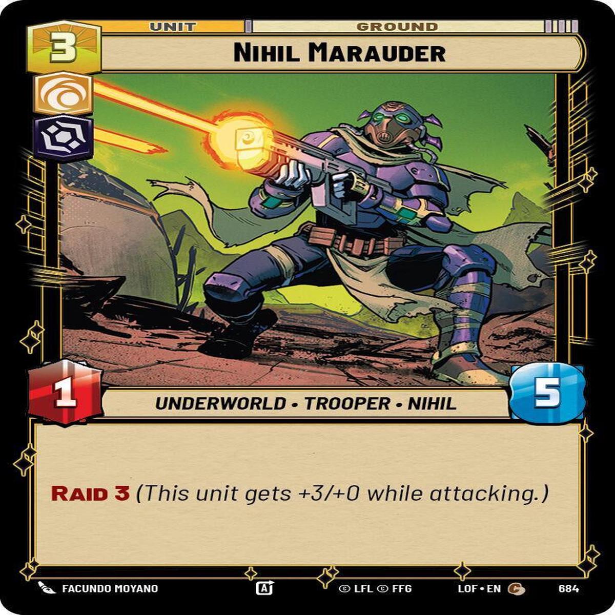 SWU - Nihil Marauder (684) (Foil)