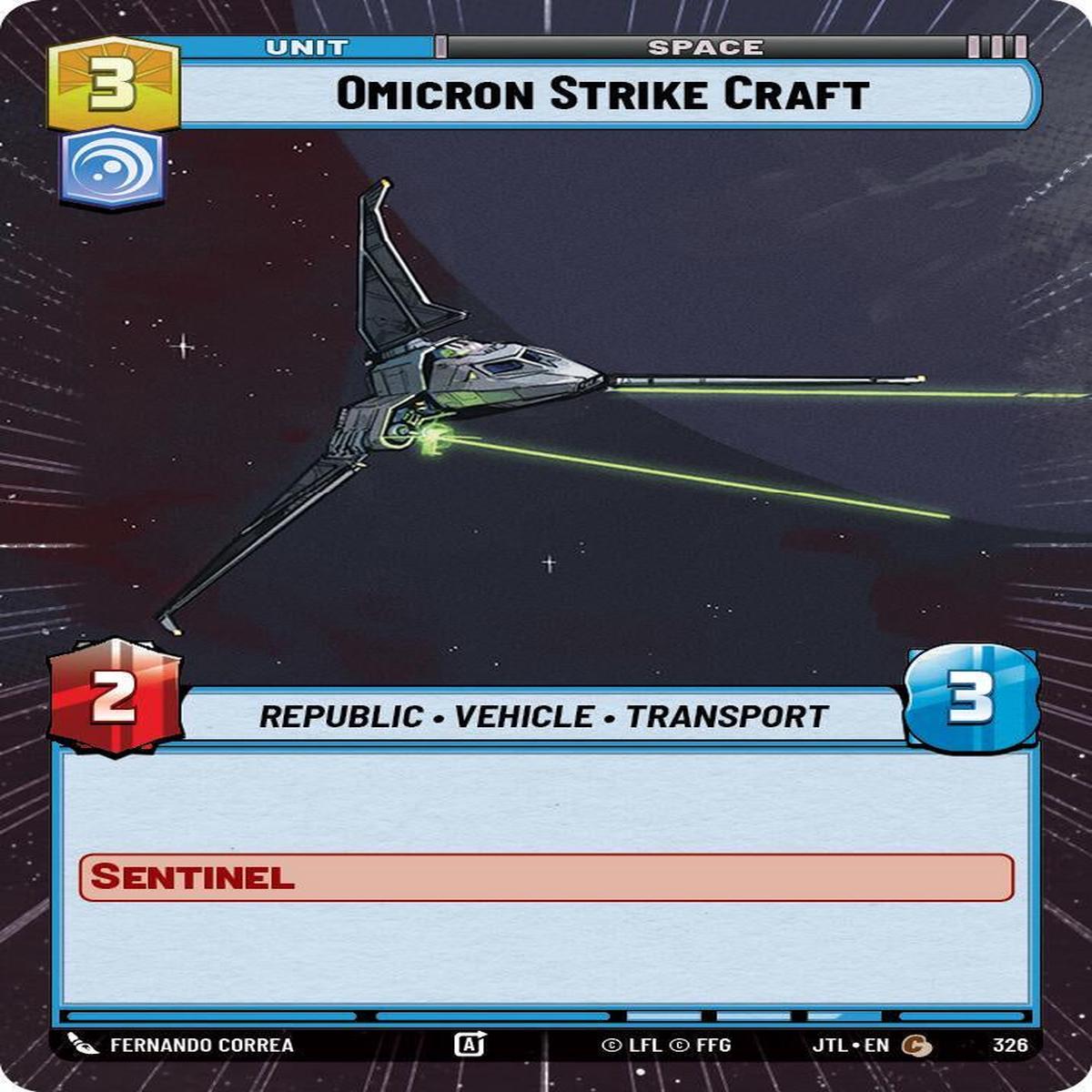 SWU - Omicron Strike Craft (326)