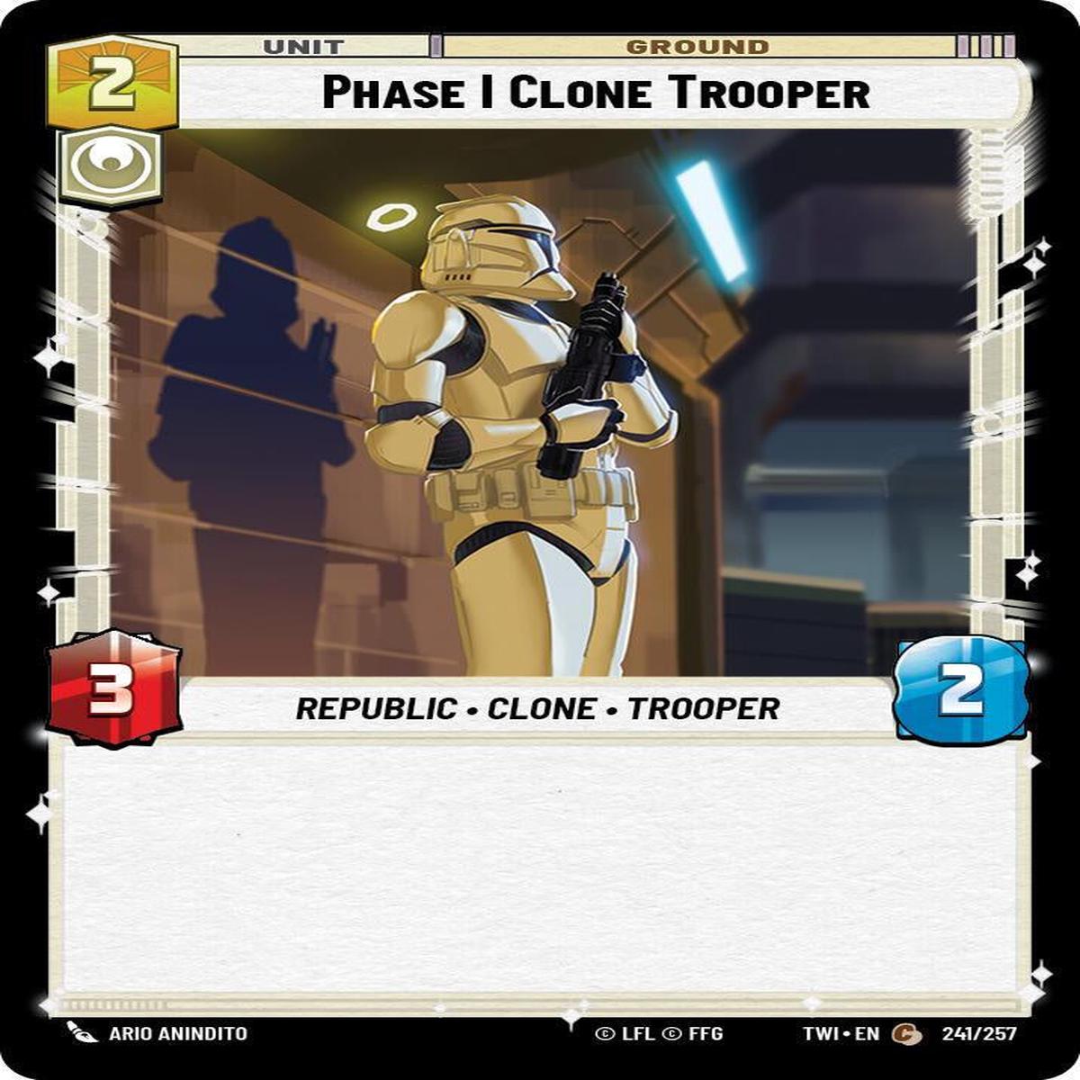 SWU - Phase I Clone Trooper (241/257) (Foil)