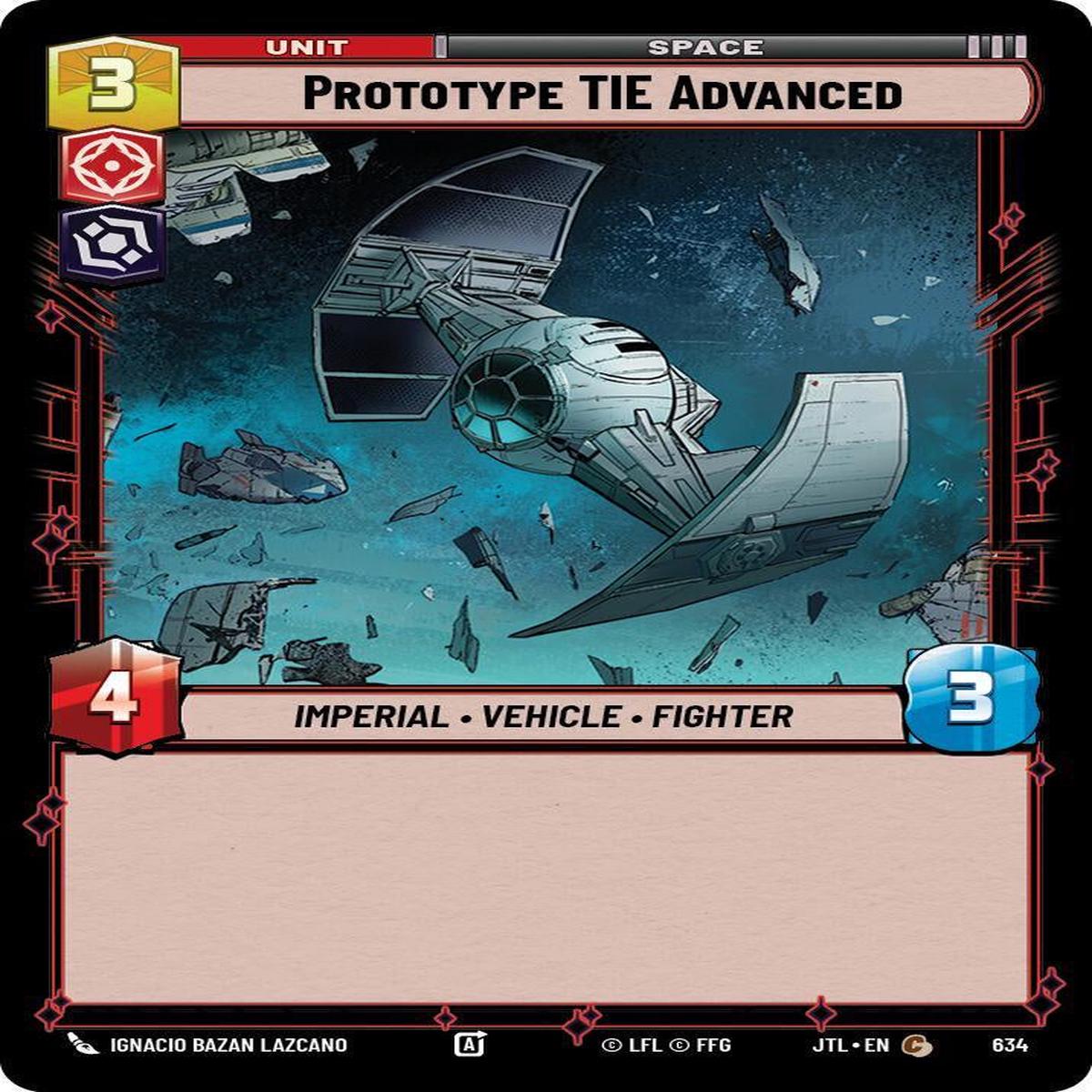 SWU - Prototype TIE Advanced (634) (Foil)