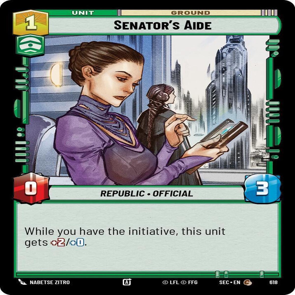 SWU - Senator's Aide (618-F)