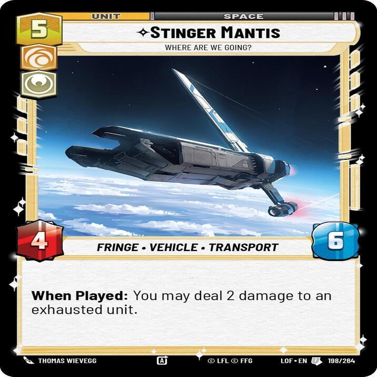 SWU - Stinger Mantis - Where Are We Going? (198/264)