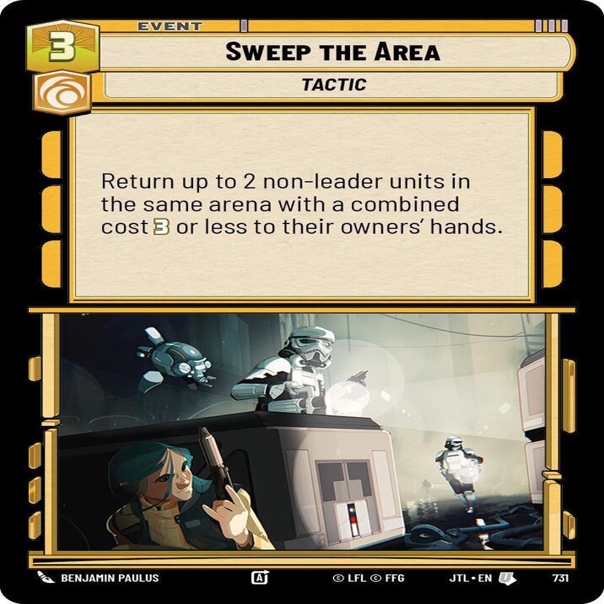 SWU - Sweep the Area (731) (Foil)