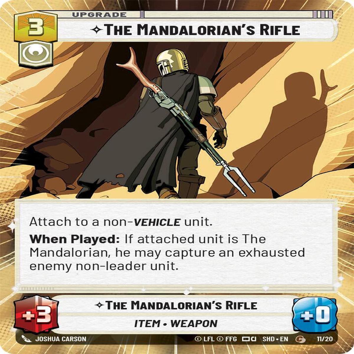 SWU - The Mandalorians Rifle (11/20)