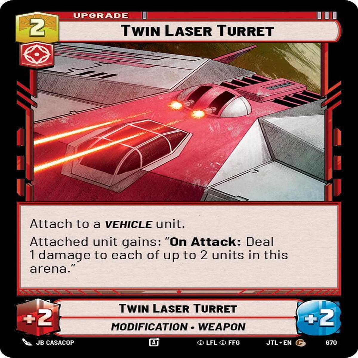 SWU - Twin Laser Turret (670) (Foil)