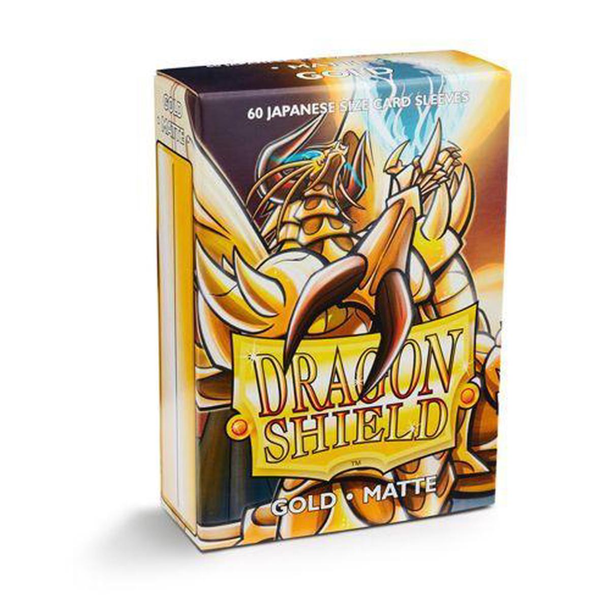 Dragon Shield - Sleeves Gold Matte Japanese Size (60)