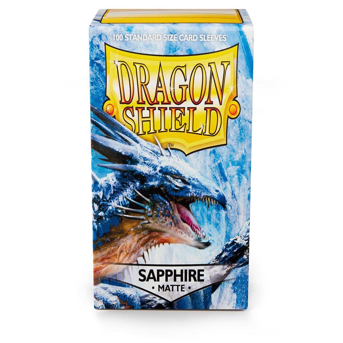 Dragon Shield - Standard Matte Sleeves (100) - Sapphire