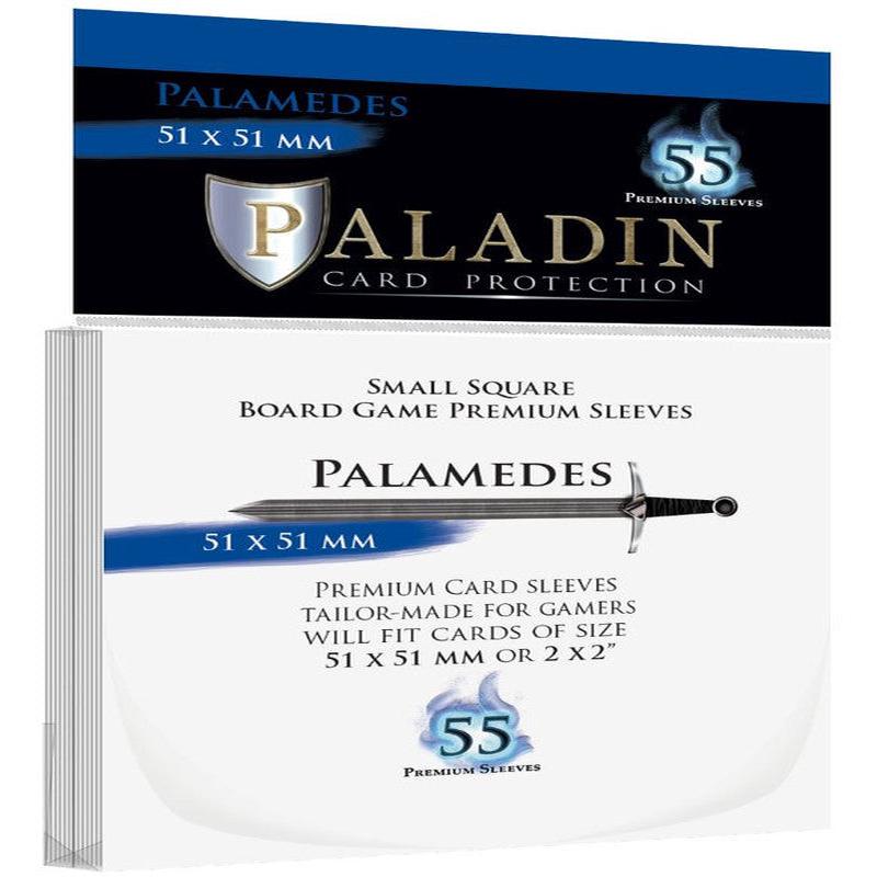 Paladin - Premium Palamedes Card Sleeves 55-Pieces 51 mm x 51 mm Size - Clear
