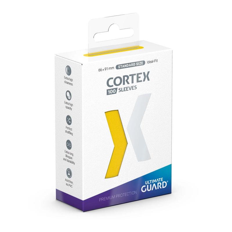 Ultimate Guard Cortex Sleeves Standard Size (100) - Yellow