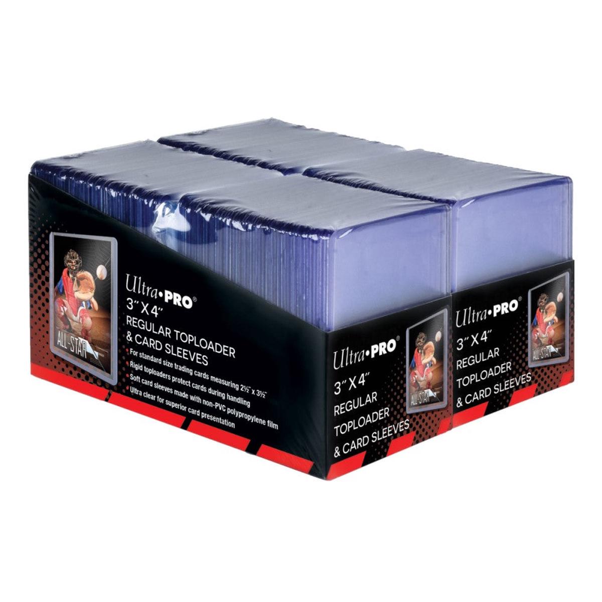 Ultra Pro: 3" x 4" Regular Toploaders & Card Sleeves (200 Sleeve)