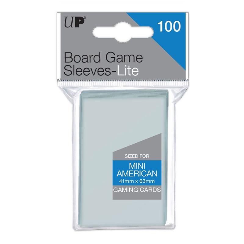 Ultra Pro: Lite Mini American Board Game Sleeves 41mm x 63mm 100ct