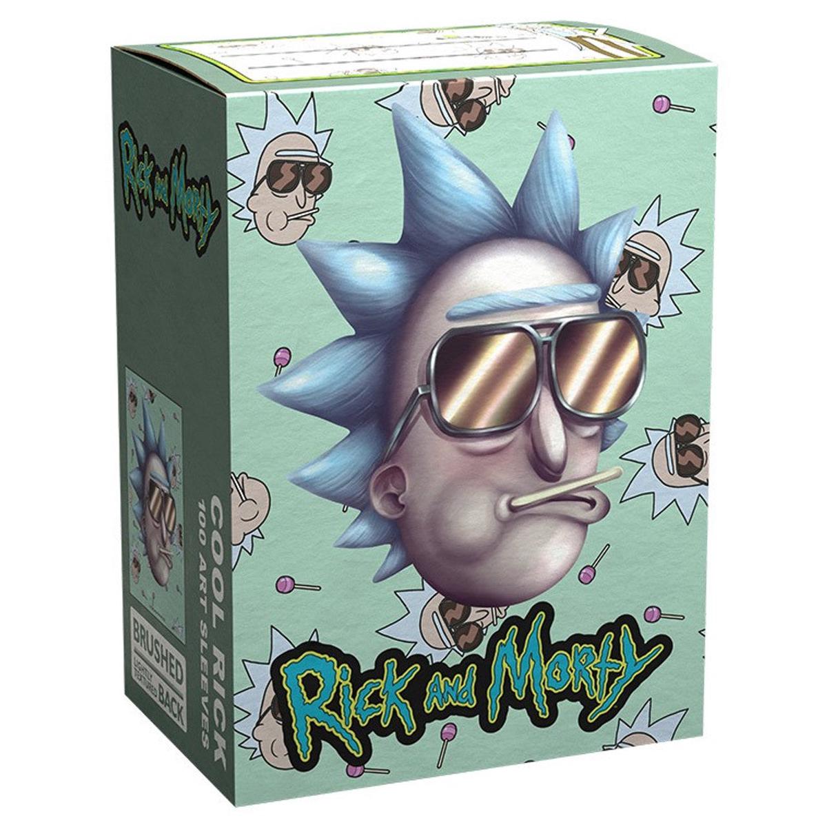 Dragon Shield - Brushed Art Sleeves - Cool Rick (100)