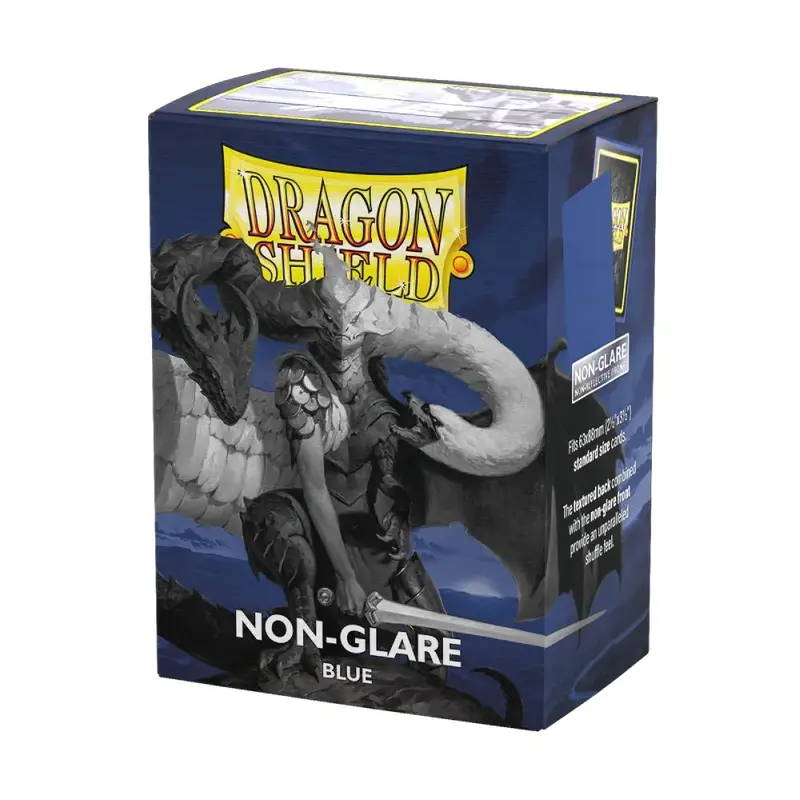 Dragon Shield: Non-Glare Sleeves - Matte - Blue