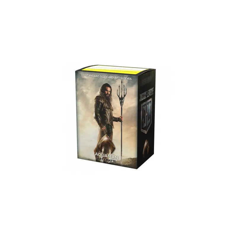 Dragon Shield - Sleeves - Box 100 - MATTE Art - Justice League Aquaman