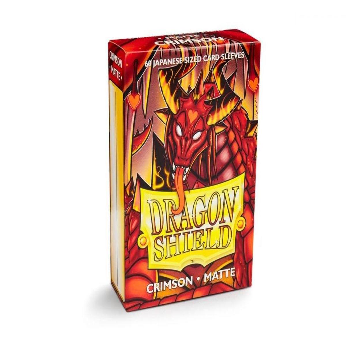 Dragon Shield - Sleeves Japanese Crimson Matte (60)