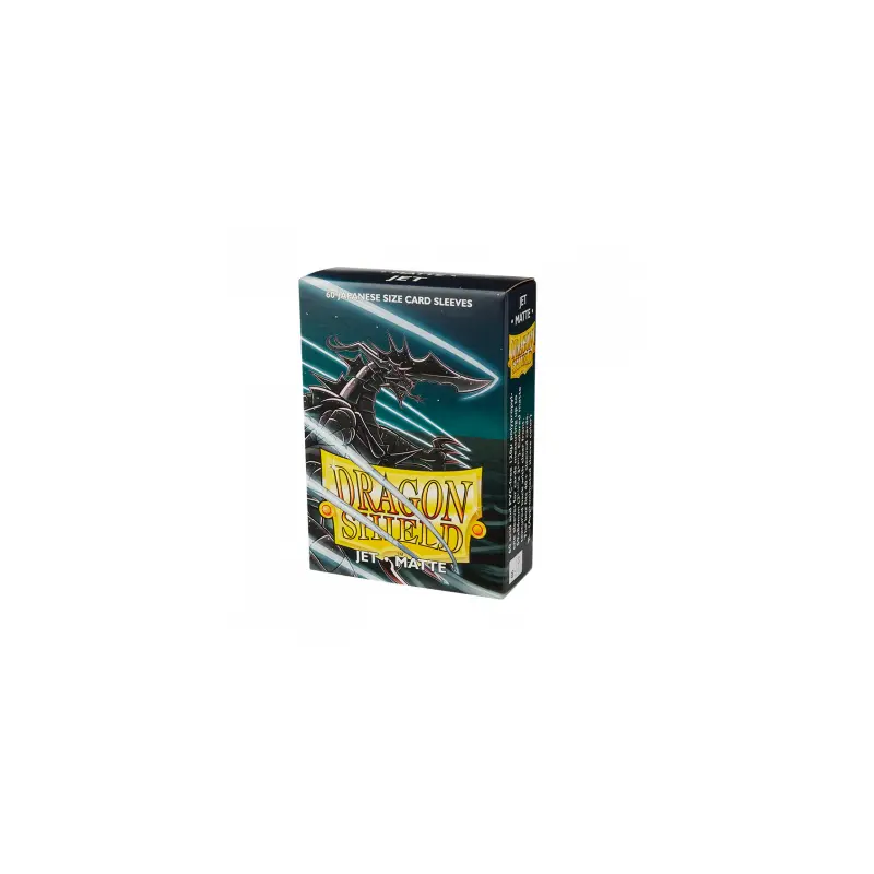 Dragon Shield - Sleeves - Japanese- Jet Matte (60)