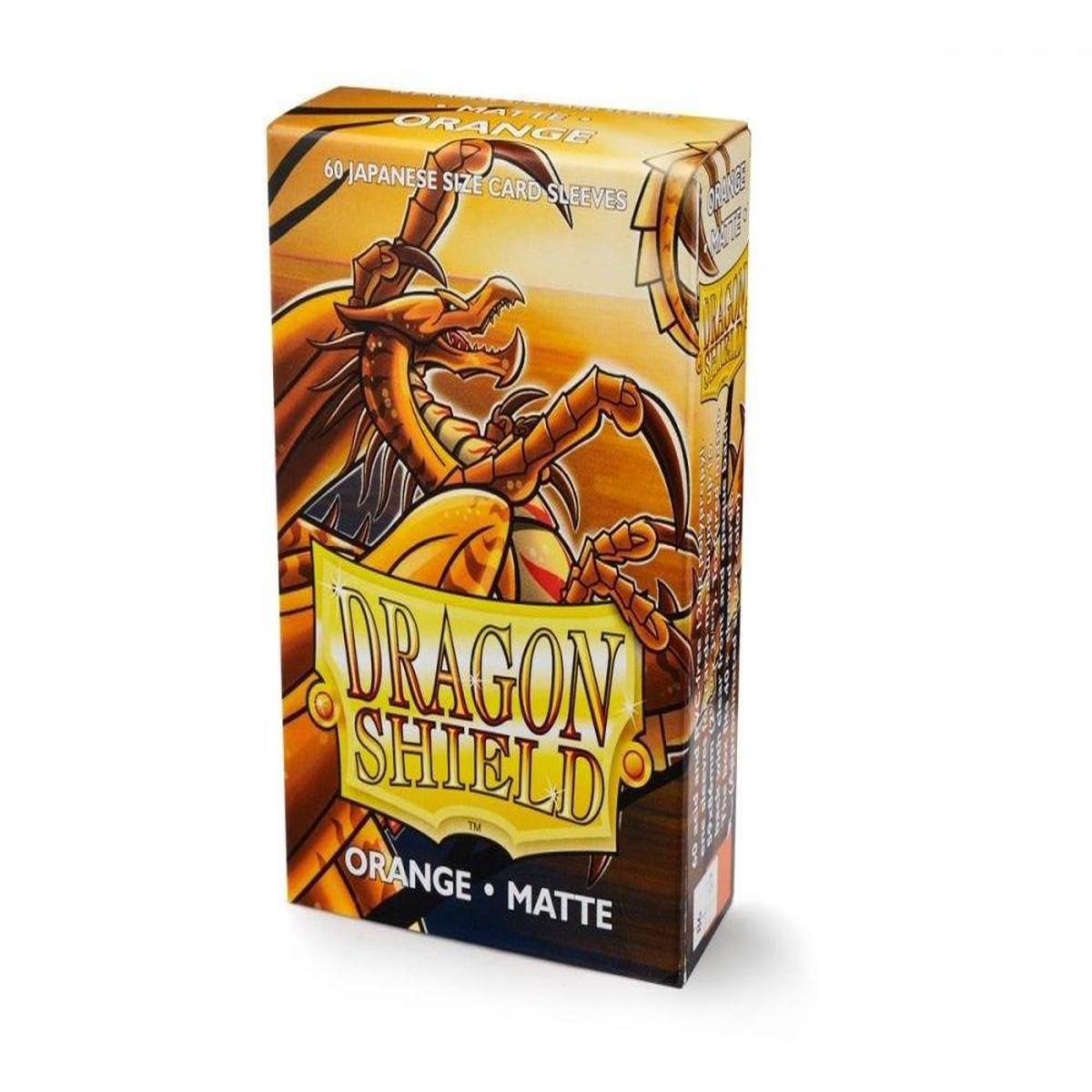 Dragon Shield - Sleeves Orange Matte Japanese Size (60)