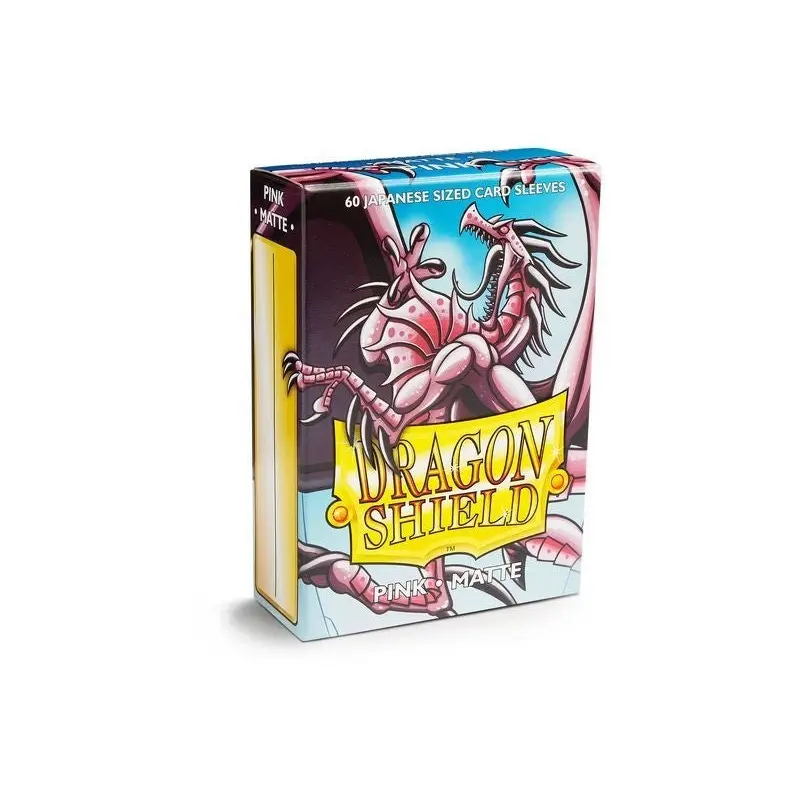 Dragon Shield - Sleeves Pink Matte- Japanese Size (60)