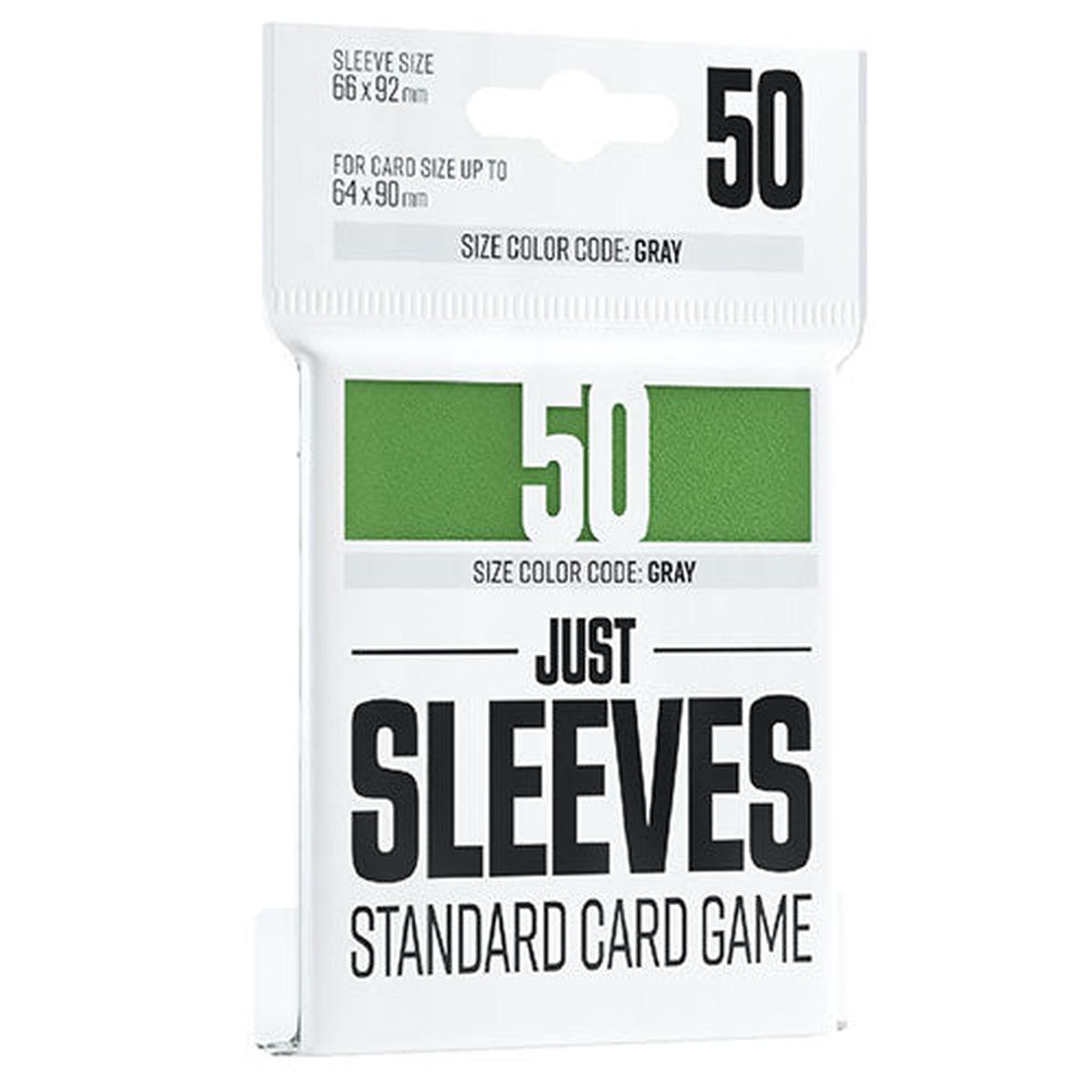 Gamegenic Just Sleeves Standard Card Game - Green