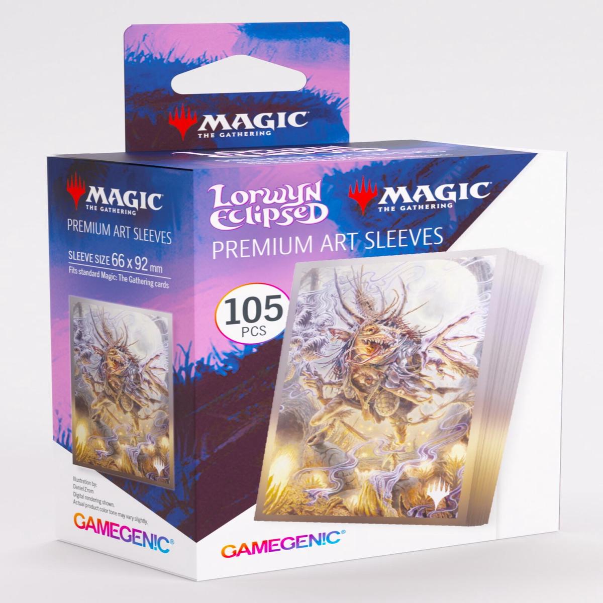 Gamegenic Magic The Gathering Lorwyn Eclipsed Premium Art Sleeves 105-Piece Set 66mm x 92mm - Auntie Ool, Cursewretch