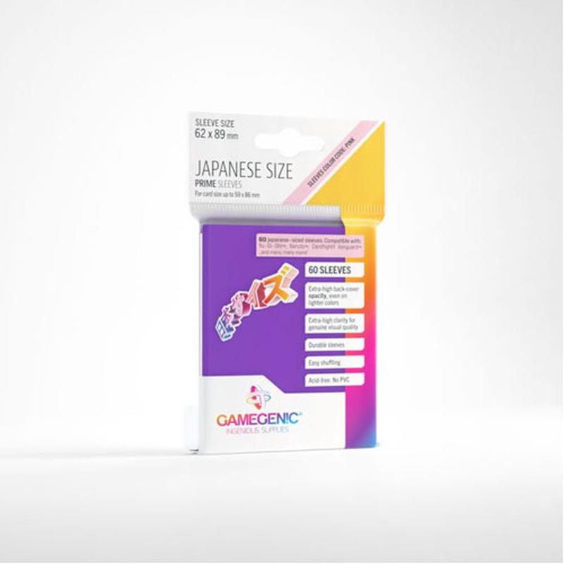 Gamegenic Prime Japanese Sized Sleeves (60) - Purple
