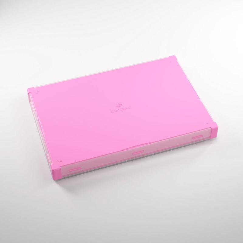 Gamegenic - Silo XL Convertible Token Box 312 mm x 212 mm x 32 mm - Pink/White