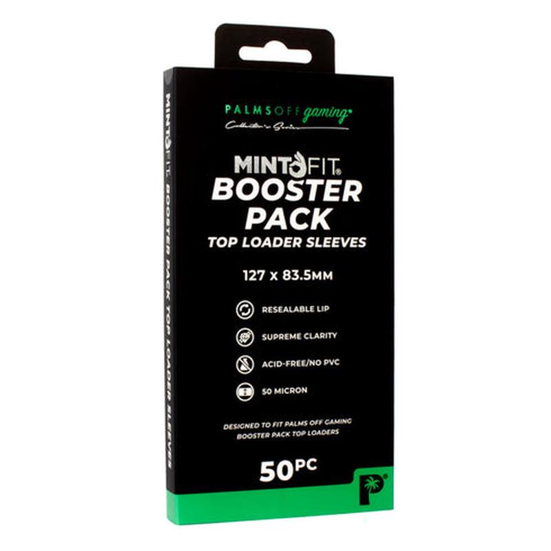 Mint Fit Booster Pack Top Loader Sleeves