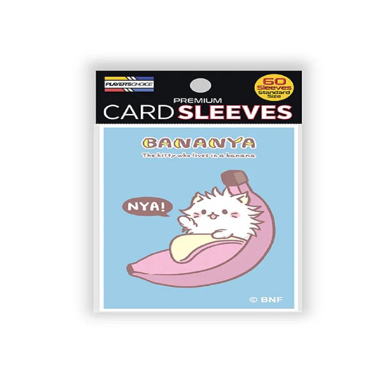 Players Choice - Licensed Bananya Standard Sleeves - Long Haired Bananya (Blue)