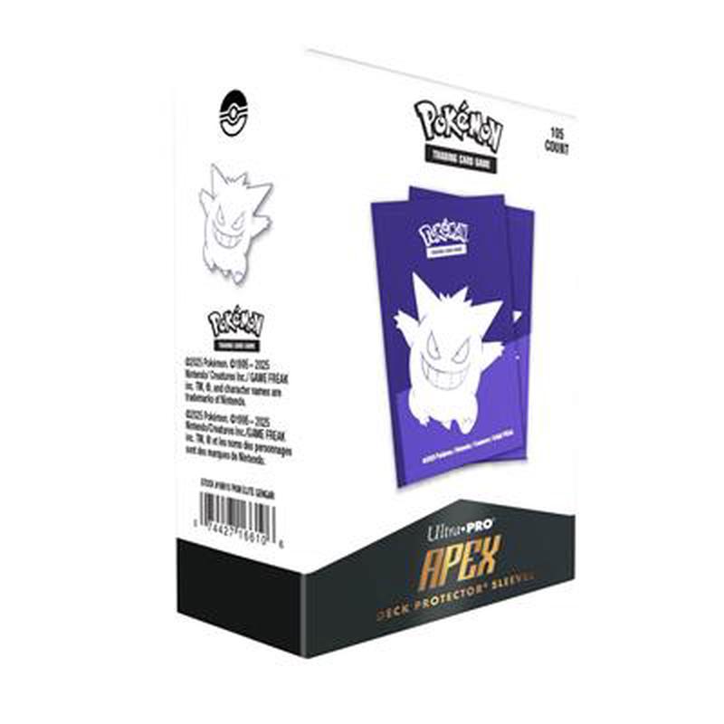 Pokmon TCG Elite Gengar 105ct Apex Deck Protector Sleeves