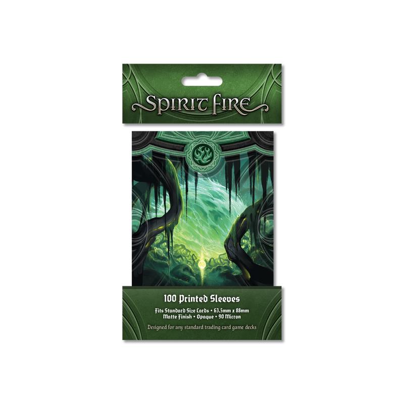 Spirit Fire Opaque Printed Sleeves Biodome (Green) (Preorder)