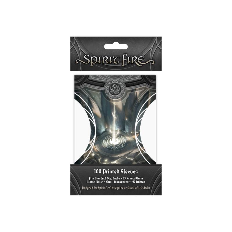 Spirit Fire Semi-Transparent Printed Sleeves Way Flame (Black) (Preorder)