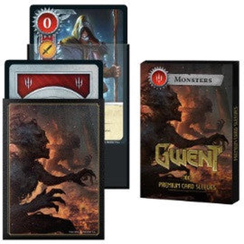 The Witcher - Gwent Monsters Sleeves (100) (Preorder)