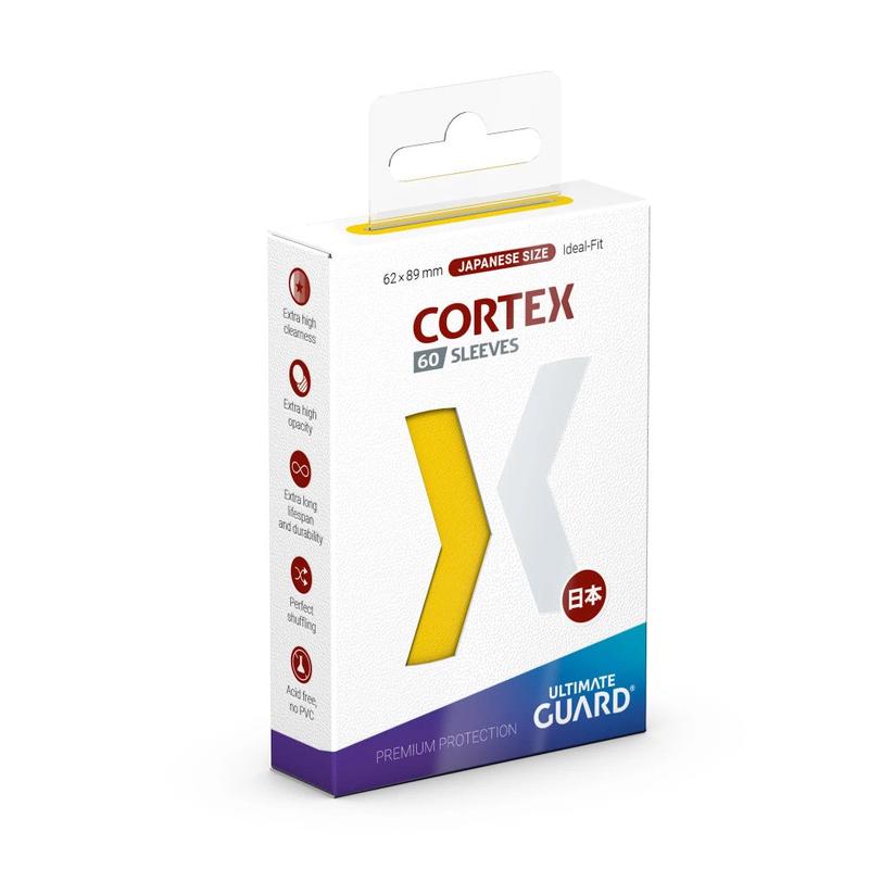 Ultimate Guard Cortex Sleeves Japanese Size (60) - Yellow