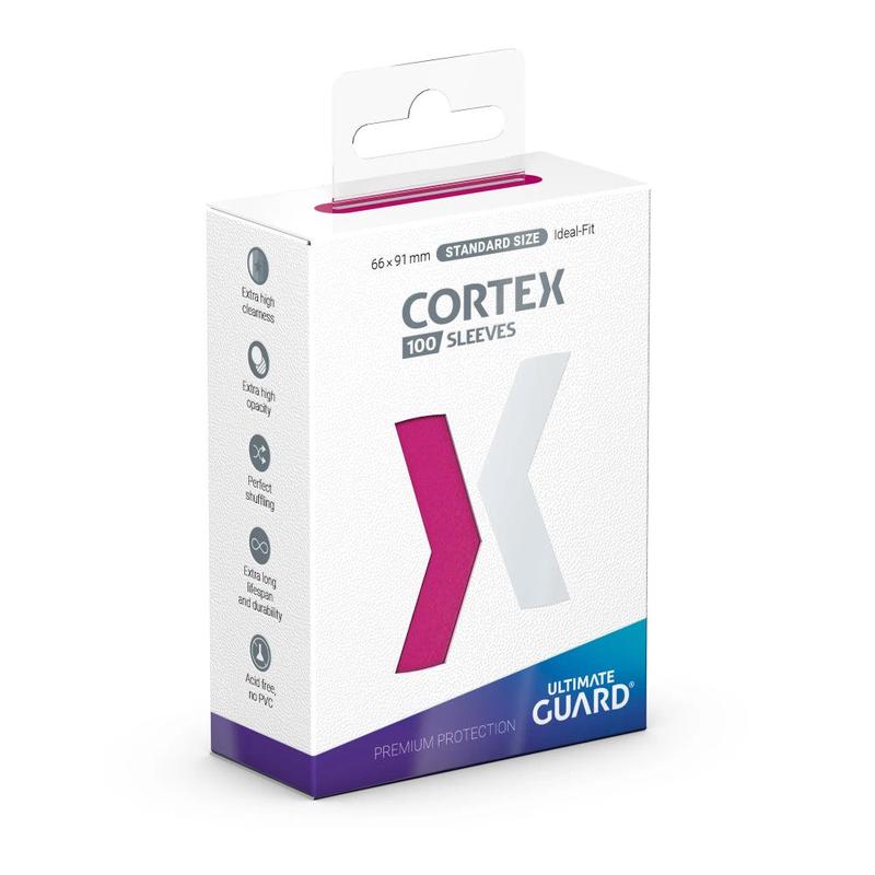 Ultimate Guard Cortex Sleeves Standard Size (100) - Pink