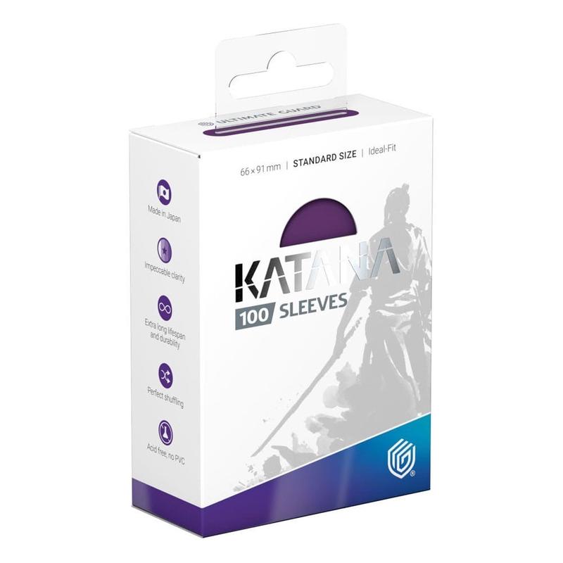 Ultimate Guard: Katana Sleeves Standard Size  Iris Bloom (100)
