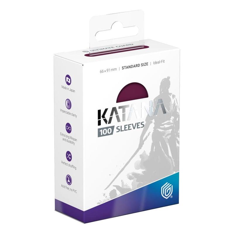 Ultimate Guard: Katana Sleeves Standard Size  Radiant Plum (100)