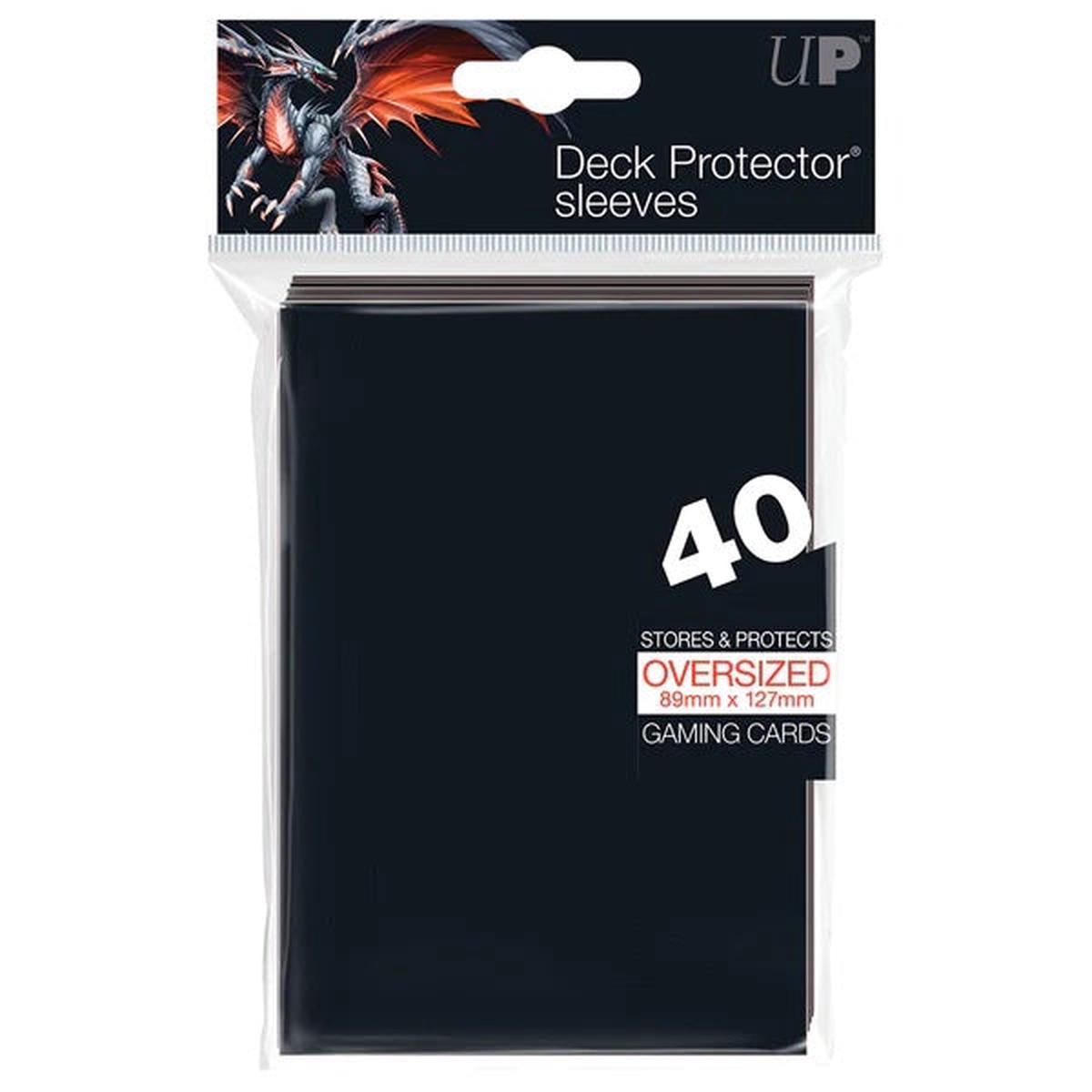 Ultra Pro: Oversized Top Loading Deck Protector Sleeves 40 Pack