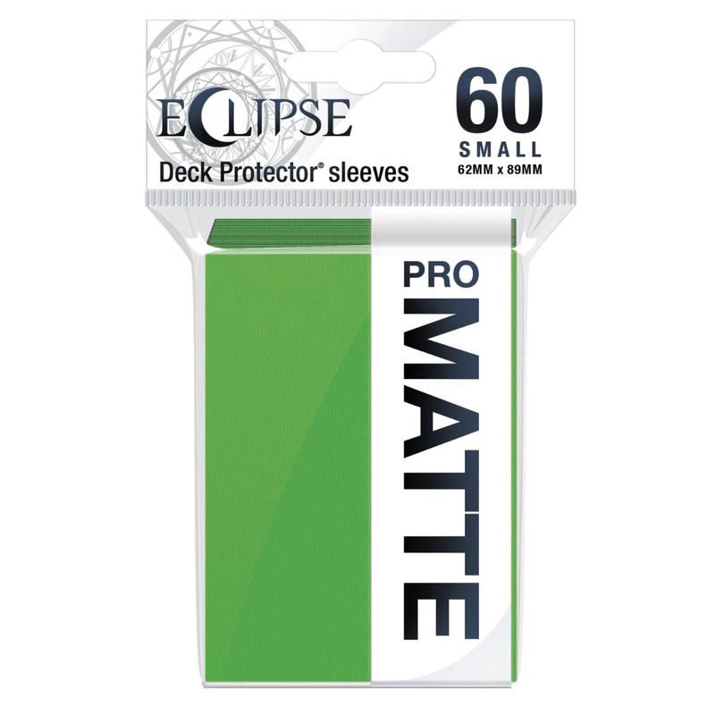 Ultra Pro - UP15642 Eclipse Matte Small Deck Protector Sleeves 60-Piece Set - Lime Green