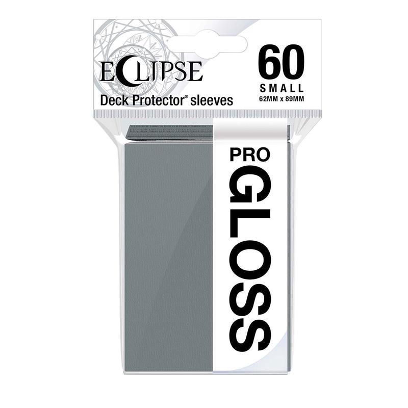 Ultra Pro - UP15647 Eclipse Matte Small Deck Protector Sleeves 60-Piece Set - Smoke Grey