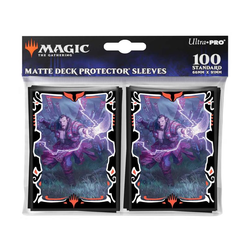 Ultra Pro - UP38800 Return to Tarkir Q2 2025 Mardu Commander Deck Protector Sleeves for Magic: The Gathering 100-Piece Set