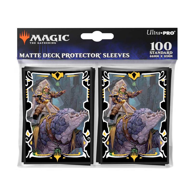 Ultra Pro - UP38802 Return to Tarkir Q2 2025 Abzan Commander Deck Protector Sleeves for Magic: The Gathering 100-Piece Set