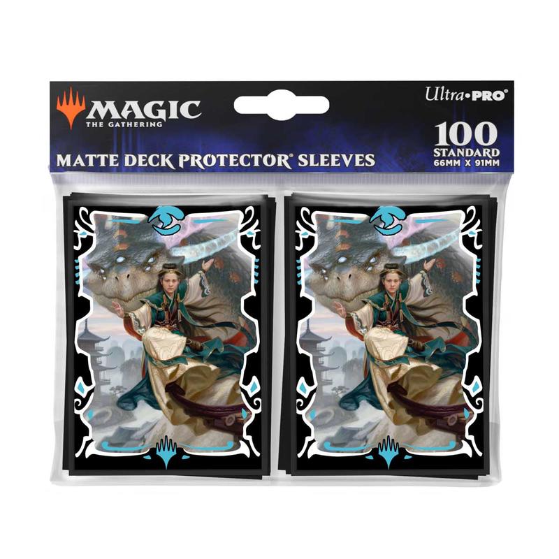 Ultra Pro - UP38803 Return to Tarkir Q2 2025 Jeskai Commander Deck Protector Sleeves for Magic: The Gathering 100-Piece Set