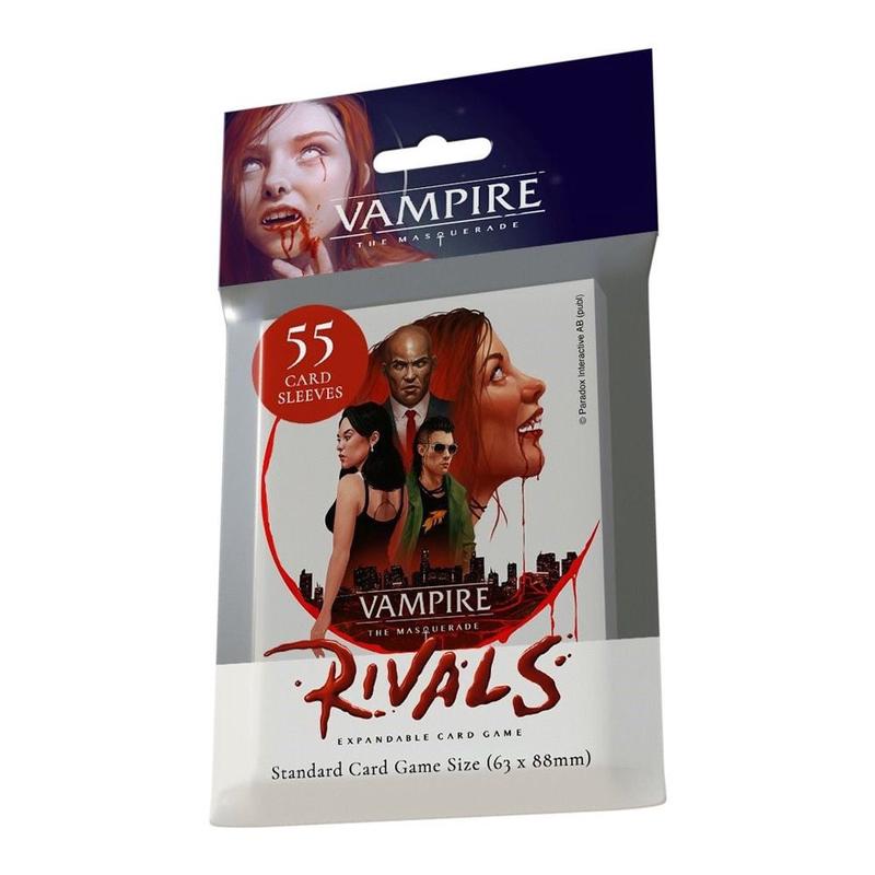 Vampire: The Masquerade Rivals Expandable Card Game - Library Deck Sleeves (63x88mm)