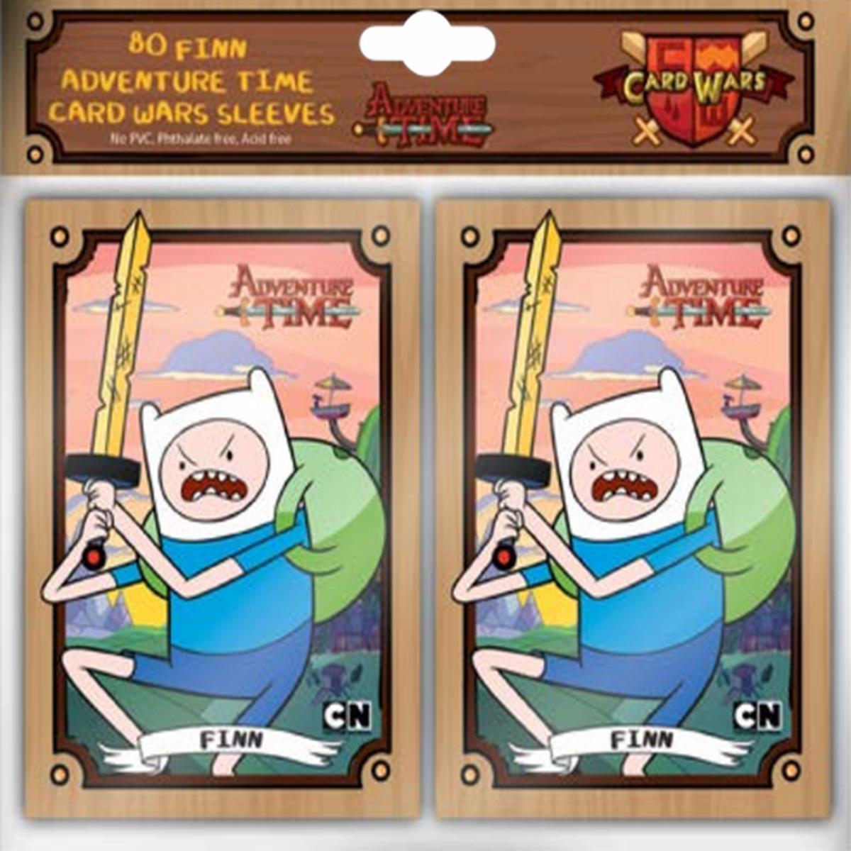 Adventure Time Card Wars Sleeves Finn