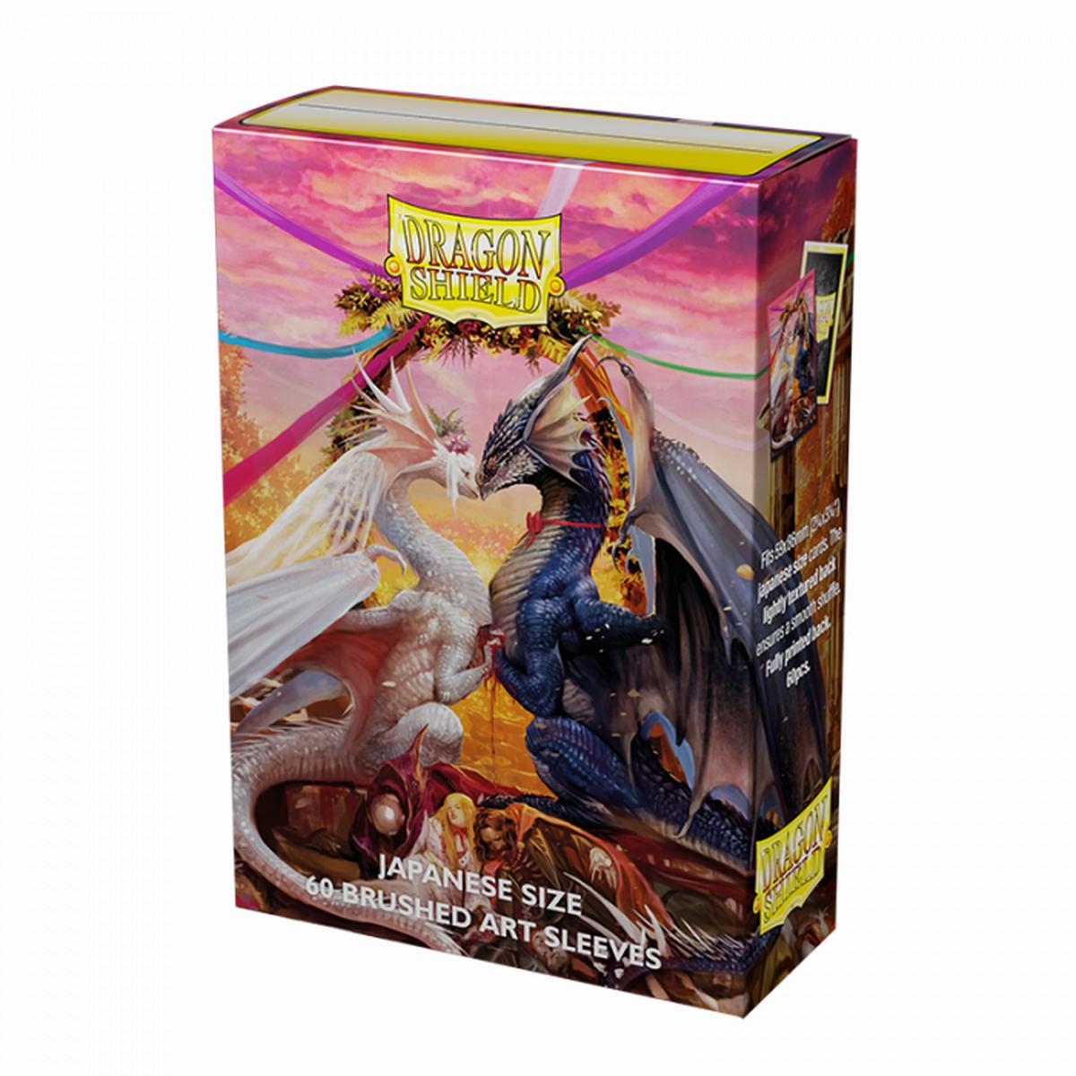 Dragon Shield - Art Sleeves Valentine Dragons 2023 Japanese Size 60