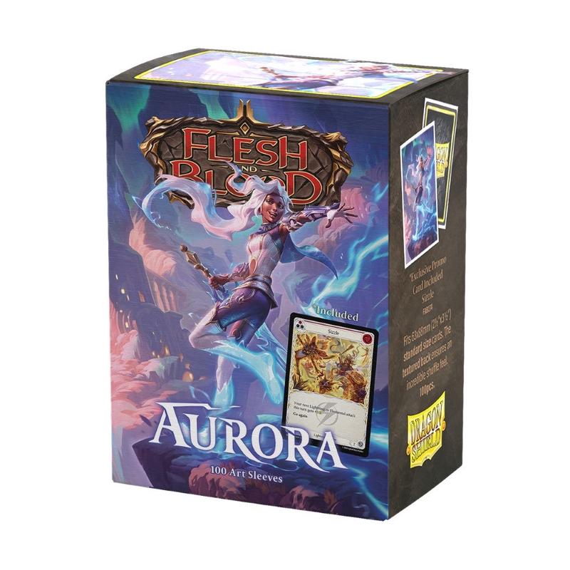 Dragon Shield: Sleeves  Matte Art  Flesh and Blood: Aurora