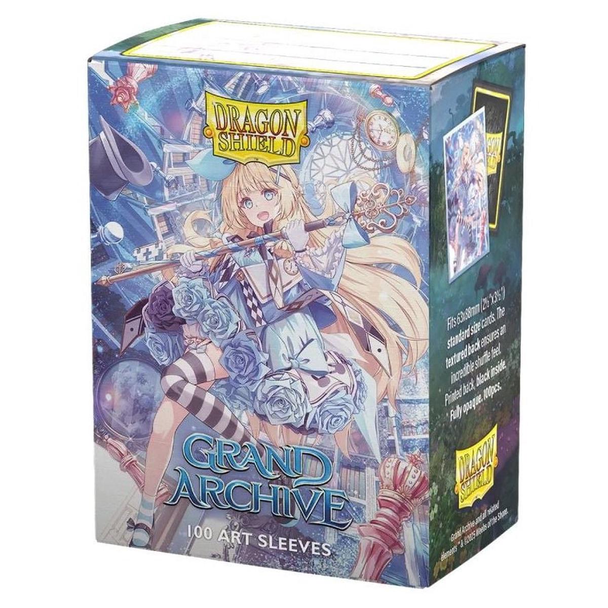 Dragon Shield: Sleeves  Matte Dual Art  Grand Archive: Alice, Golden Queen
